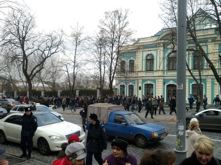 Мітинг на майдані проти податкового кодексу ФОТО