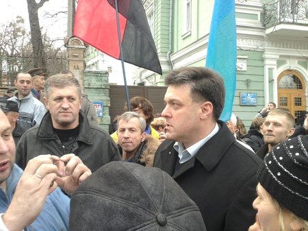 Мітинг на майдані проти податкового кодексу ФОТО