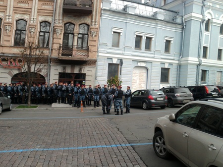 Мітинг на майдані проти податкового кодексу ФОТО