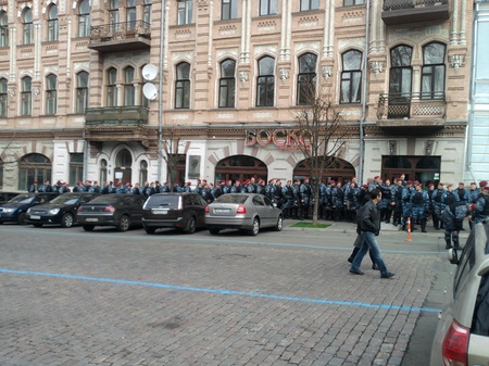 Мітинг на майдані проти податкового кодексу ФОТО